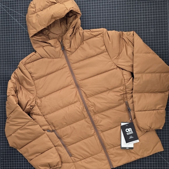 Outdoor Research Other - OUTDOOR RESEARCH COLDFRONT DOWN HOODIE - SADDLE